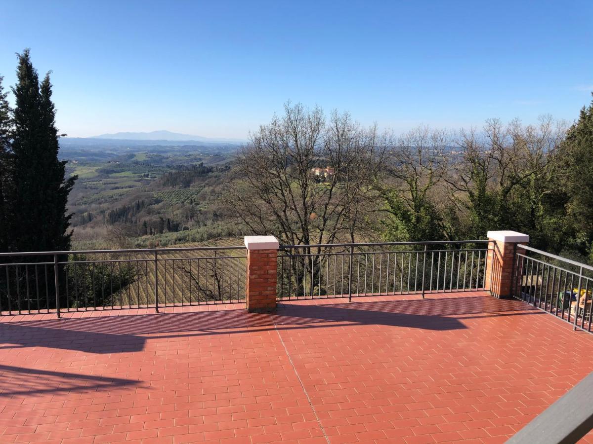 Appartamento Con Vista Sulle Colline Toscane مونتيزبيرتولي المظهر الخارجي الصورة
